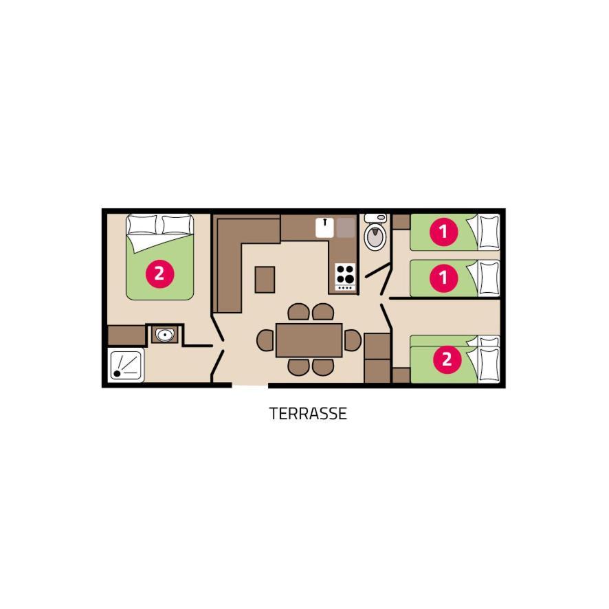 Camping Park Er Lann Сен-Пиер-Киберон Екстериор снимка