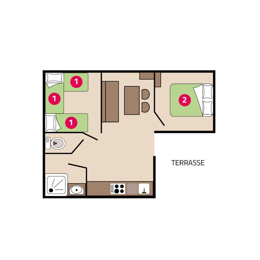 Camping Park Er Lann Сен-Пиер-Киберон Екстериор снимка